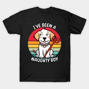 ive been a naughty boy - happy dog T-Shirt